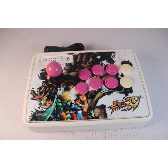 ARCADE FIGHTSTICK COLLECTORS STREET FIGHTER IV CAPCOM CONTROLLER MADCATZ PS3 - Picture 1 of 7